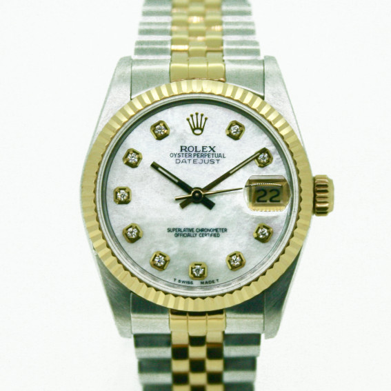Rolex Datejust 31 Steel & Gold MOP 68273 - Pre-Owned