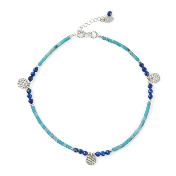 Charlotte's Web Istanbul Turquoise Anklet