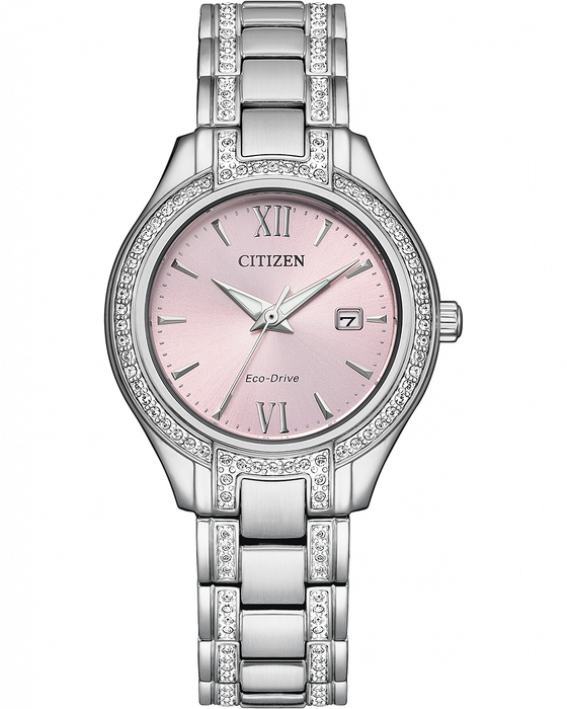 Citizen Ladies Eco-Drive Silhouette Crystal Watch FE1230-51X